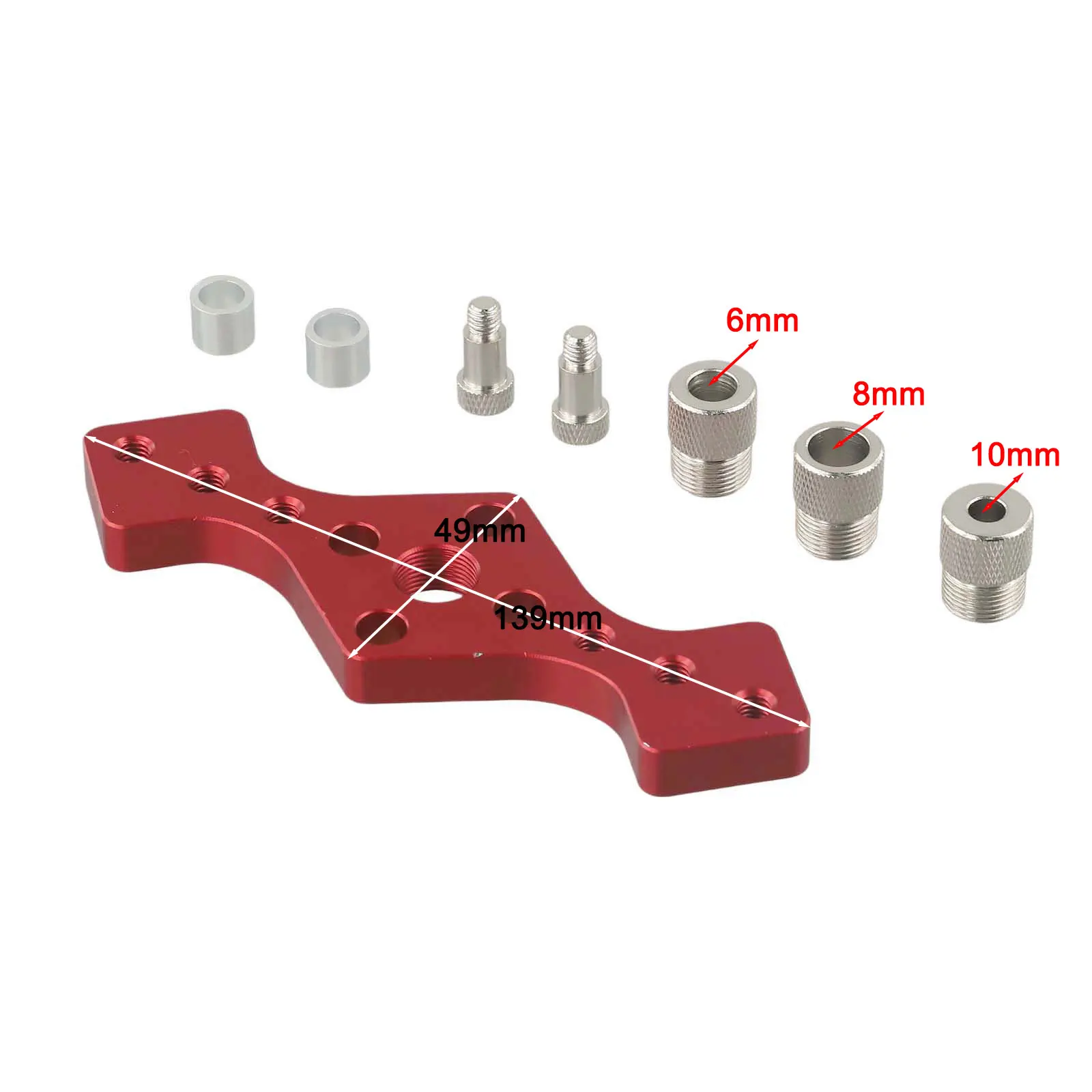 Home Improvement Guide - ダボリングドリルガイド ドリルガイドキット ホームセンター用品 軽量設計 ニードルベアリング付属 セルフセンタリング機構