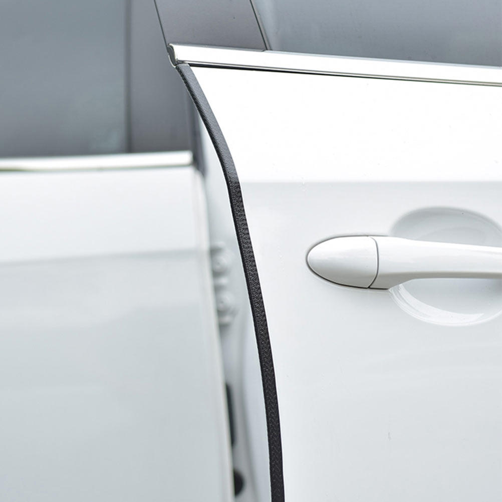 Door Weather Strip - 4メートルPVC製車用ドアシールストリップ、防音ウェザーストリップ、自動車バンパーグリルハッチ用衝突防止トリムプロテクター