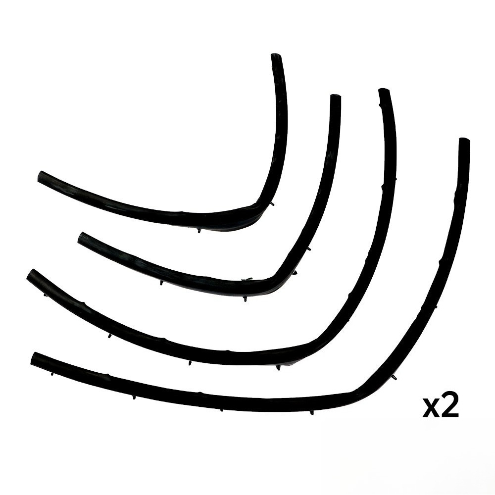 Door Weather Strip - フォード F250 F350 1999-2016用 キャブ前後下部ドア ウェザーストリップシール