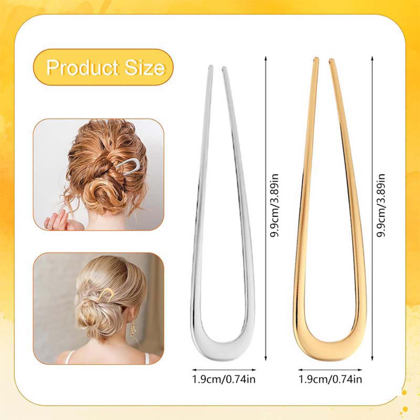 フランス製U字型ヘアピン ヴィンテージメタルヘアフォークステ - Home Improvement Supplies のレビューと価格