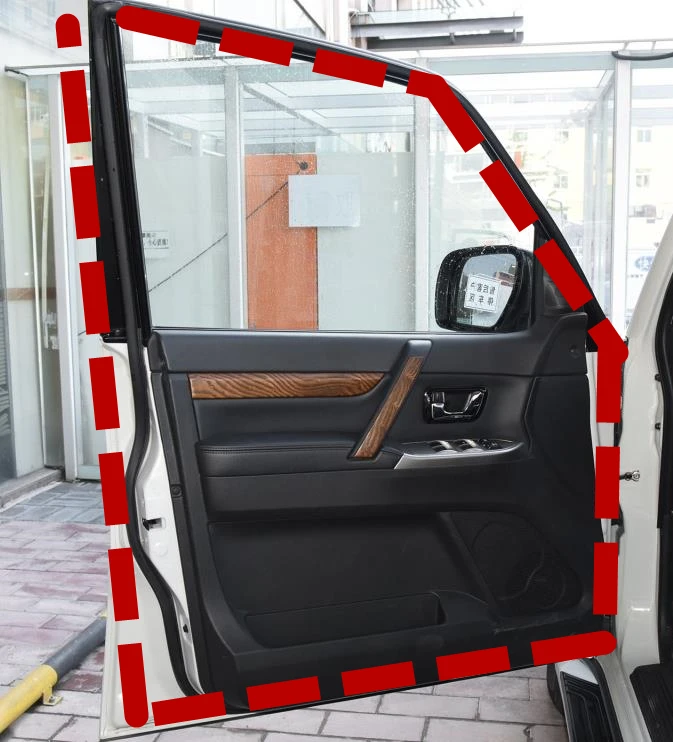 Jero V70用クリップ付きゴム製ドアラバークリップ,モノ - Door Weather Strip のレビューと価格