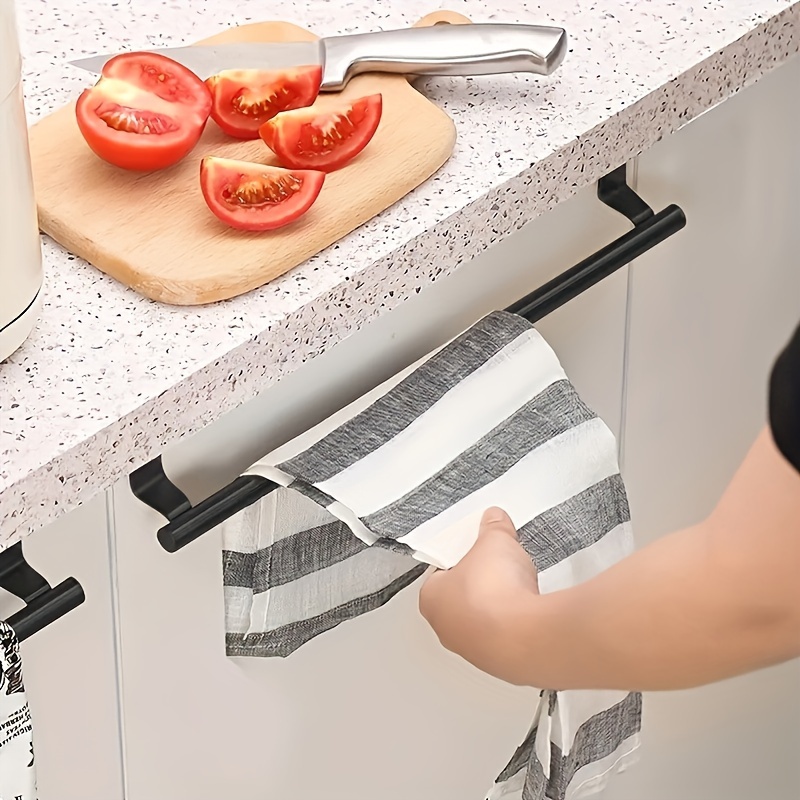 モダンなステンレス製キッチンタオルフック 壁掛け式 ドリル不 - Home Improvement Supplies のレビューと価格