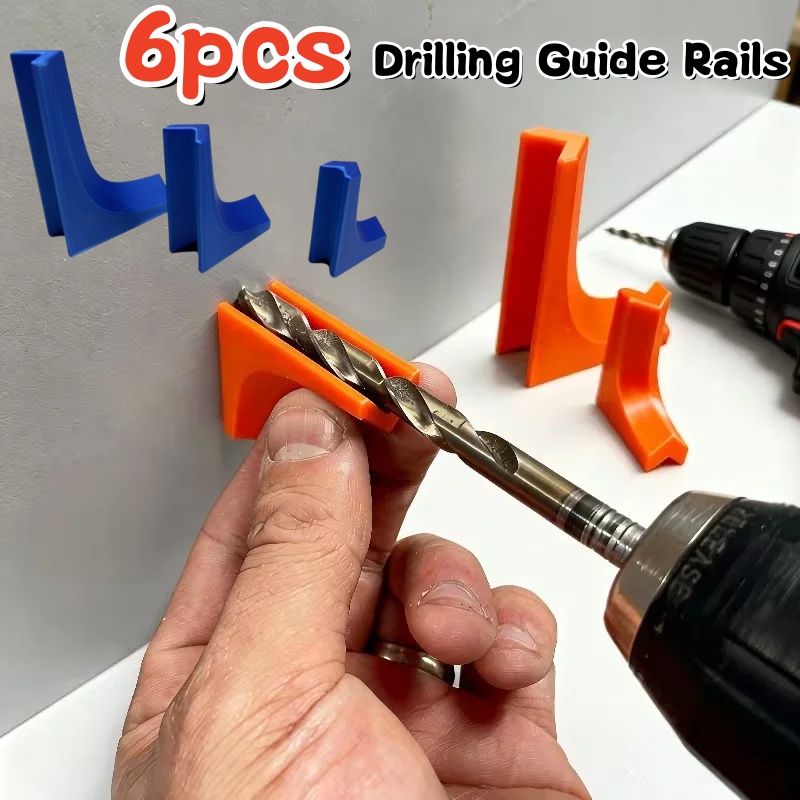 6個入りドリルガイドレール、ドリルビットガイド、垂直角型位置 - Home Improvement Guide のレビューと価格