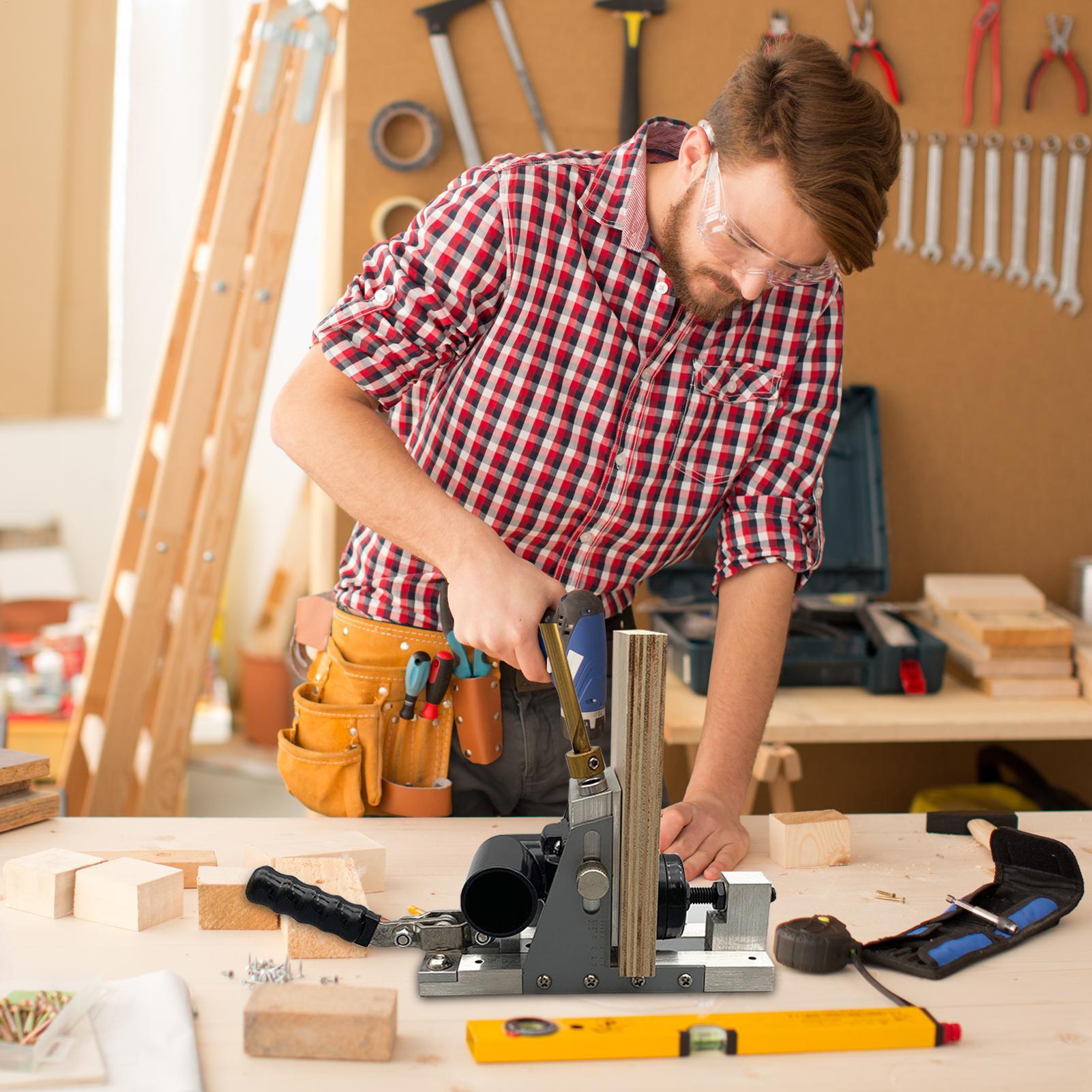 ドリルガイド木工穴ロケーター精密ポータブルパンチロケーターホ - Home Improvement Guide のレビューと価格