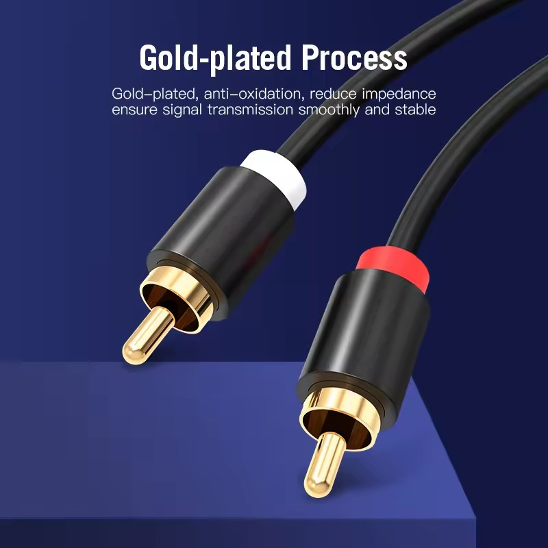 HiFiステレオRCAケーブル 2RCA - RCAオーディ - Home Improvement Dvd のレビューと価格