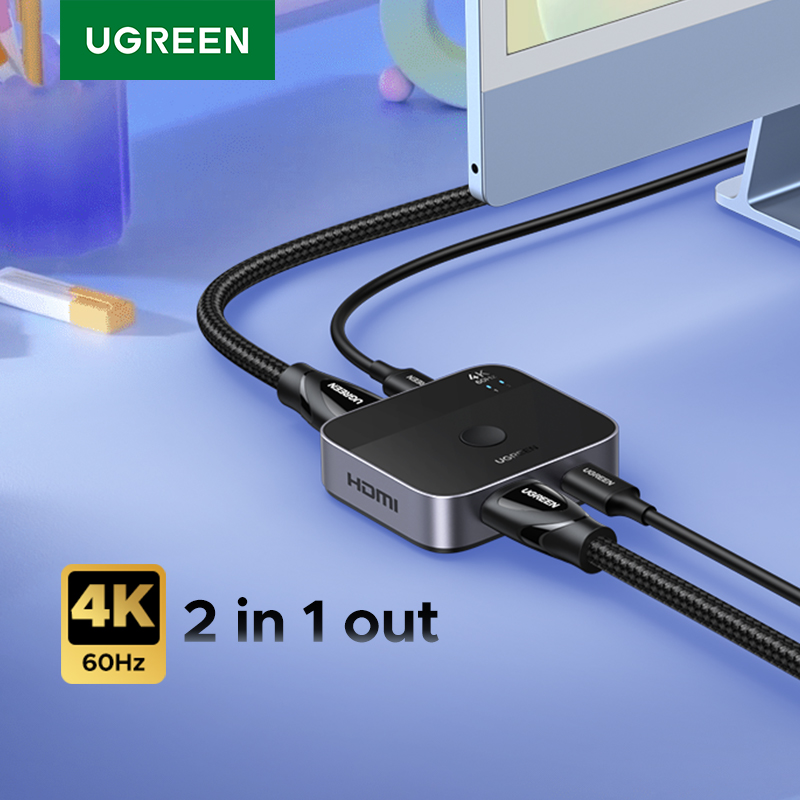UGREEN HDMI USB C スイッチ 2 in 1  - Home Improvement Dvd のレビューと価格