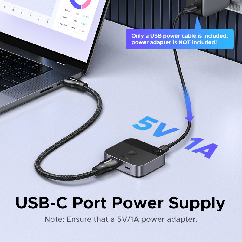 UGREEN HDMI USB C スイッチ 2 in 1  - Home Improvement Dvd のレビューと価格