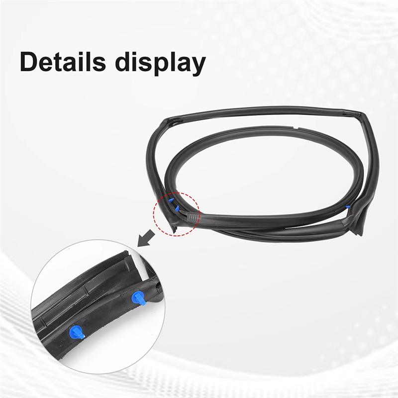 1 ペアフロントドアシールトリムキットジープラングラー JK - Door Weather Strip のレビューと価格